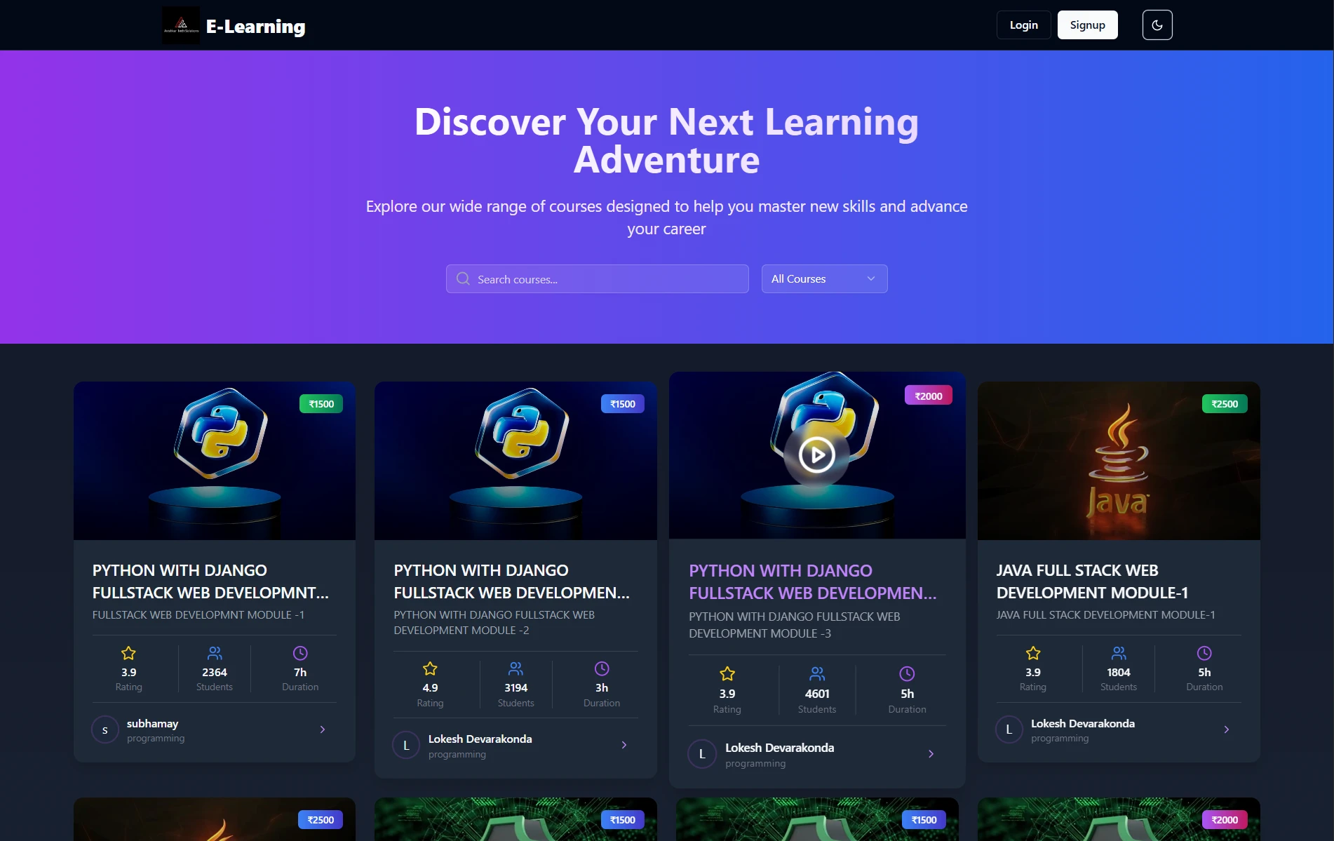 E-Commerce Platform